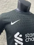 24/25 LIV Away Player Version  Long Sleeve Soccer Jersey