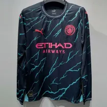23/24 Man City Third Long Sleeve Soccer Jersey (长袖)