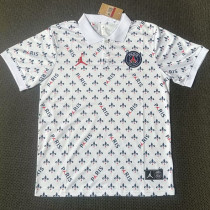 21/23 France White Classic Polo Short Sleeve (印花)