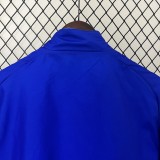 24/25  Italy White & Blue Double Sided Windbreaker (双面风衣)