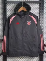 23/24 Bayern Black Windbreaker