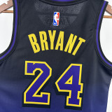 24/25 LAKERS BRYANT#24 Royal Blue City Edition Top Quality Hot Pressing NBA Jersey