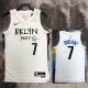 22/23 Nets DURANT #7 White City Edition Top Quality Hot Pressing NBA Jersey