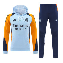 24/25 RMA Light Blue Hooded  Tracksuit浅蓝色