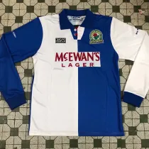 1994/1995 Blackburn Home Long Sleeve Retro Soccer Jersey (长袖)
