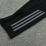24/25 Al-Nassr Black Half Pull Tracksuit  (半拉链)