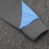 24/25 TOT Grey Hooded  Tracksuit(Add Fluff)  (连帽加绒F604)
