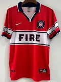 1998 Chicago Fire FC Home  Retro Soccer Jersey