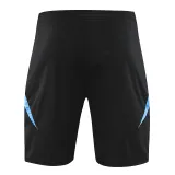24/25  Argentina Black Shorts Pants (蓝边）