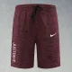 2025 RF-M562 NK Maroon Cracked Digital Printed Casual Fitness Shorts#带JUSTDOIT字