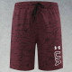 2025 RF-M569 Maroon  Cracked Digital Printed Casual Fitness Shorts带UA字样