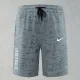 2025 RF-M564 NK Dark Grey Cracked Digital Printed Casual Fitness Shorts#带JUSTDOIT字