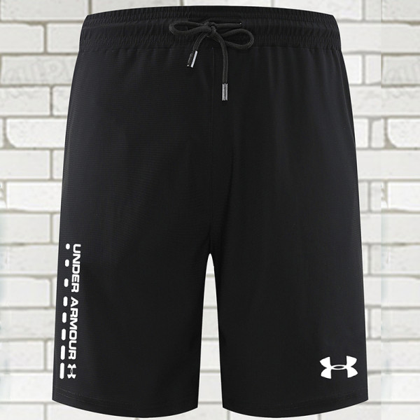 2025 RF-M649  Black Nylon Grid Casual Fitness Shorts#灰
