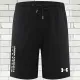 2025 RF-M649  Black Nylon Grid Casual Fitness Shorts#灰