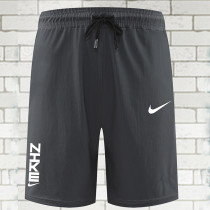 2025 RF-M641 NK Grey Nylon Grid Casual Fitness Shorts#带ZHKE字