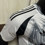 25/26 RMA  Feather Dragon White Player Version Soccer Jersey