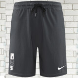 2025 RF-M643 NK Grey Nylon Grid Casual Fitness Shorts#带NIKE字