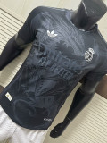 25/26 RMA  Feather Dragon Black Player Version Soccer Jersey