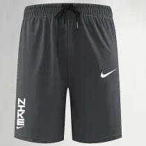 2025 RF-M668 NK Grey Shan Jingping Casual Fitness Shorts#库带ZHKE字灰色