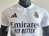 25/26 RMA  Black Dragon Edition White Player Version Soccer Jersey