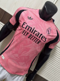 25/26 RMA  Feather Dragon Pink Player Version Soccer Jersey