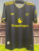 25/26  Man Utd Stone Blue  Fans Training Shirts