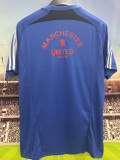 25/26  Man Utd  Blue  Fans Training Shirts