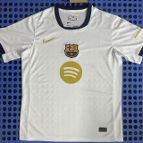 25/26 BAR White  Fans Soccer Jersey(黄胸花）