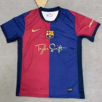 24/25 BAR Home Derby Yellow Advertising Edition Fαns Soccer Jersey黄色广告