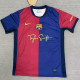 24/25 BAR Home Derby Yellow Advertising Edition Fαns Soccer Jersey黄色广告