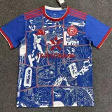 25/26  Düsseldorf Special Edition Blue Fans Soccer Jersey