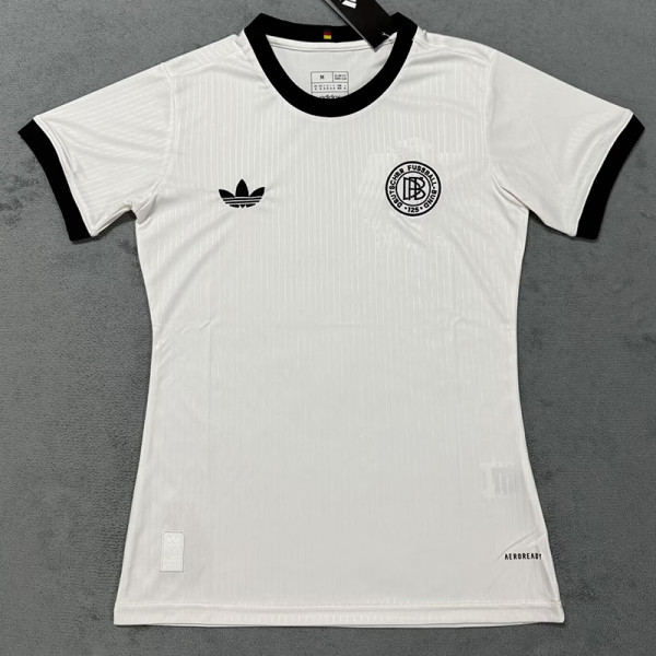 25/26 Germany White 125th Anniversary Edition  Women  Soccer Jersey#女