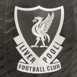 25/26  LIV Black Goalkeeper  Player Version Soccer Jersey