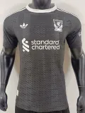 25/26  LIV Black Goalkeeper  Player Version Soccer Jersey