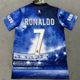 25/26 RMA C-Ro Champion Edition Blue  Fans Soccer Jersey#带7号