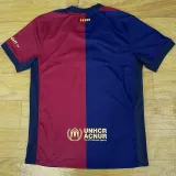 24/25 BAR Home Derby White Advertising Edition Fαns Soccer Jersey白色广告