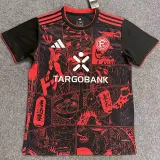 25/26  Düsseldorf Special Edition Red Black Fans Soccer Jersey