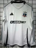 25/26 Colo-Colo Home Long Sleeve Fans Soccer Jersey