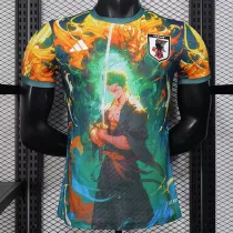 25/26 Japan Swordsman Special Edition Green Player Version  Soccer Jersey