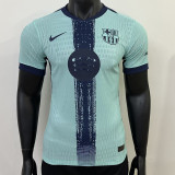 25 /26 BAR Green Special Edition Player Version Soccer Jersey(黑色大胸花）