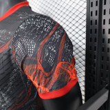 25/26 RMA Orange Dragon Pattern Black Player Version Soccer Jersey