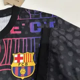 25 /26 BAR Team Logo Special Edition Black Player Version Soccer Jersey