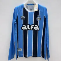 25/26 Gremio Home  Long Sleeve Fans Soccer Jersey