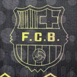 25 /26 BAR Team Logo Special Edition Black Player Version Soccer Jersey