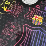 25 /26 BAR Team Logo Special Edition Black Player Version Soccer Jersey