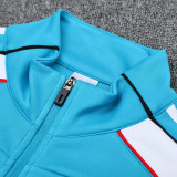 25/26 AD Lake Blue Jacket Tracksuit #2313湖蓝