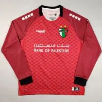 25/26 Palestino Deportivo Special Edition Red Long Sleeve  Fans Soccer Jersey