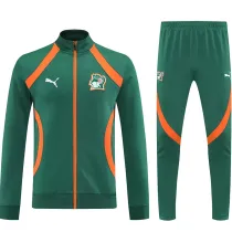 25/26 Cote d'Ivoire  Green Jacket Tracksuit