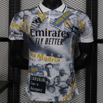 25/26 RMA  Famous Star Commemorative Edition White Player Version Soccer Jersey