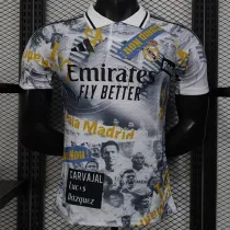 25/26 RMA  Famous Star Commemorative Edition White Player Version Soccer Jersey